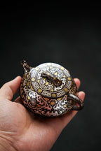 Yue Piao  160cc - Yixing Zisha Purple Clay Teapot