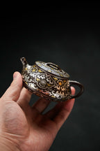 Yue Piao  160cc - Yixing Zisha Purple Clay Teapot