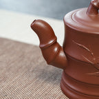 Jie Jie Gao Sheng   230cc - Yixing Zisha Purple Clay Teapot