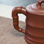 Jie Jie Gao Sheng   230cc - Yixing Zisha Purple Clay Teapot