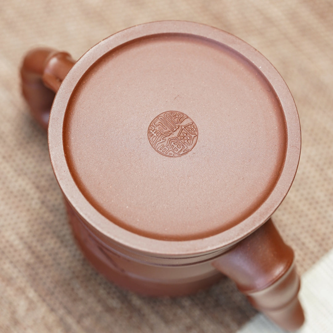 Jie Jie Gao Sheng   230cc - Yixing Zisha Purple Clay Teapot