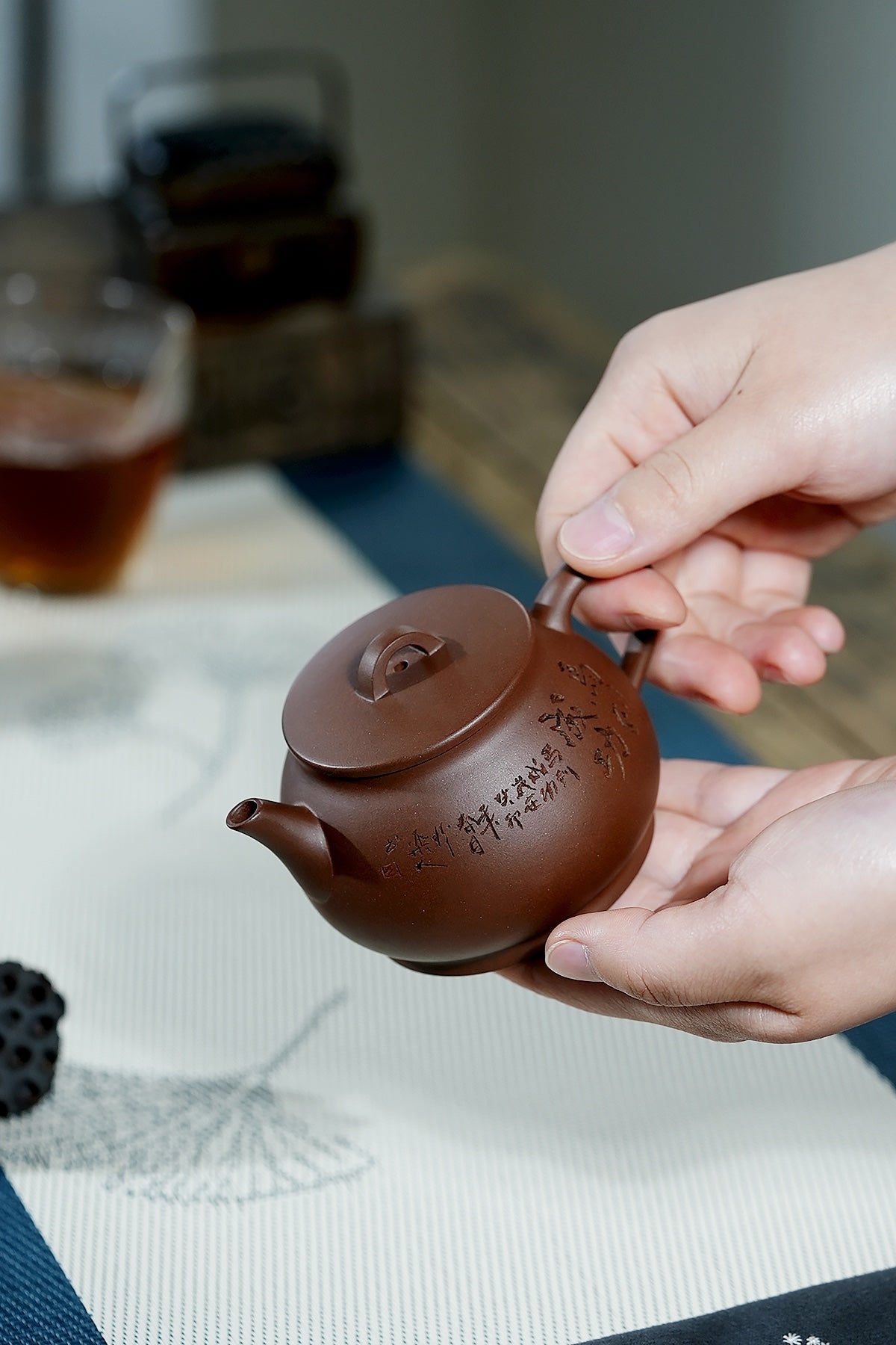 Ma Dao Cheng Gong   155cc - Yixing Zisha Purple Clay Teapot
