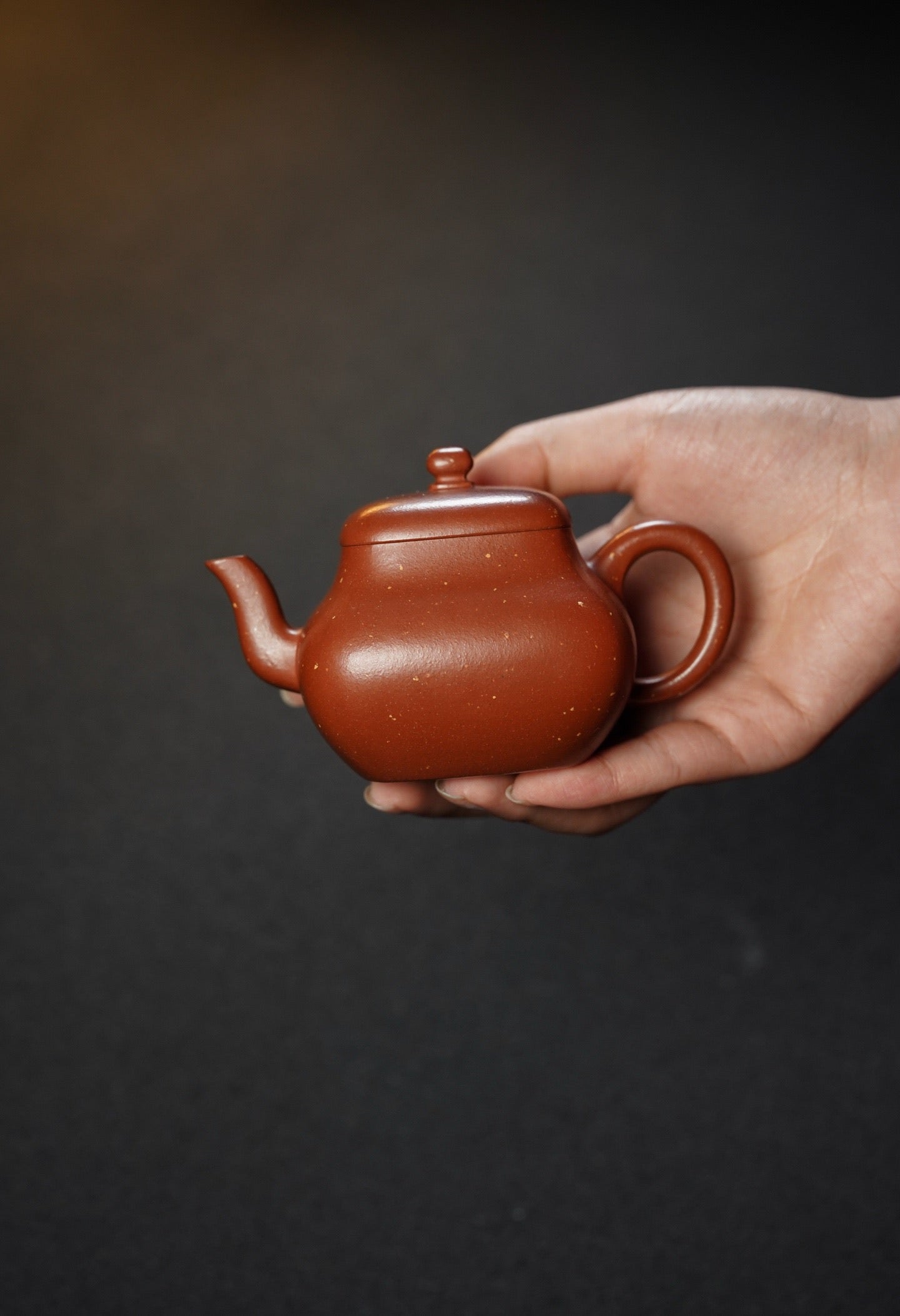 Si Fang Jun De   180cc - Yixing Zisha Purple Clay Teapot