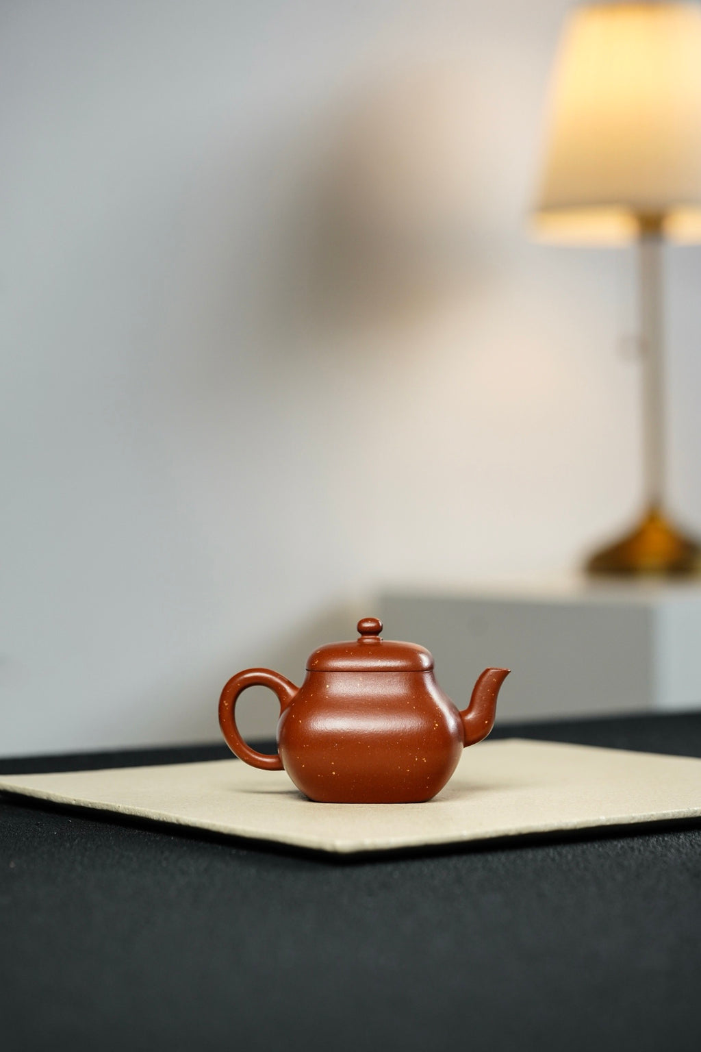 Si Fang Jun De   180cc - Yixing Zisha Purple Clay Teapot