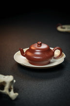 Bian Yu   160cc - Yixing Zisha Purple Clay Teapot