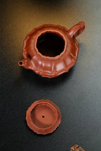 Fu Shou Ru Yi   200cc - Yixing Zisha Purple Clay Teapot