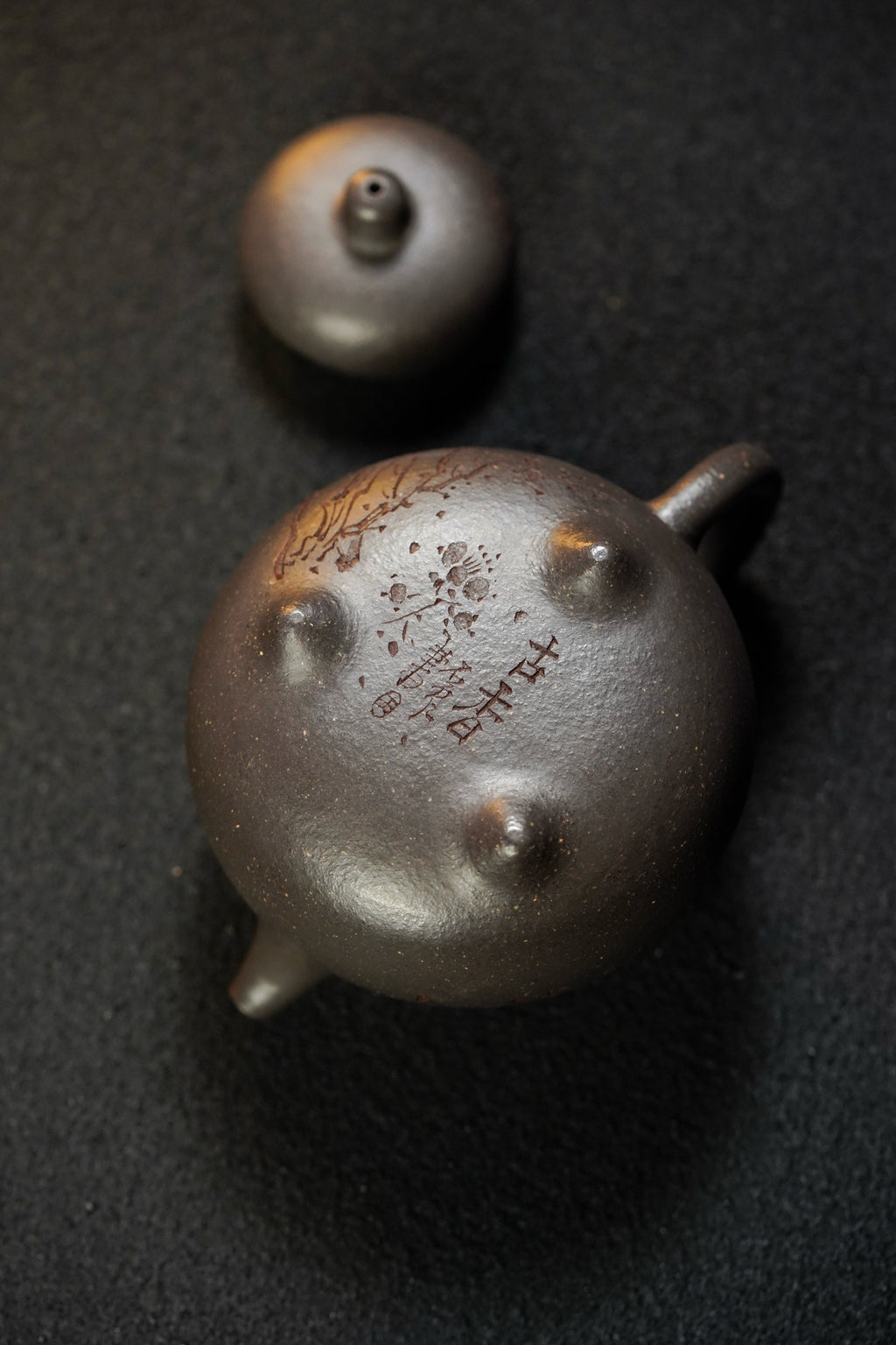 Ru Ding  260cc - Yixing Zisha Purple Clay Teapot