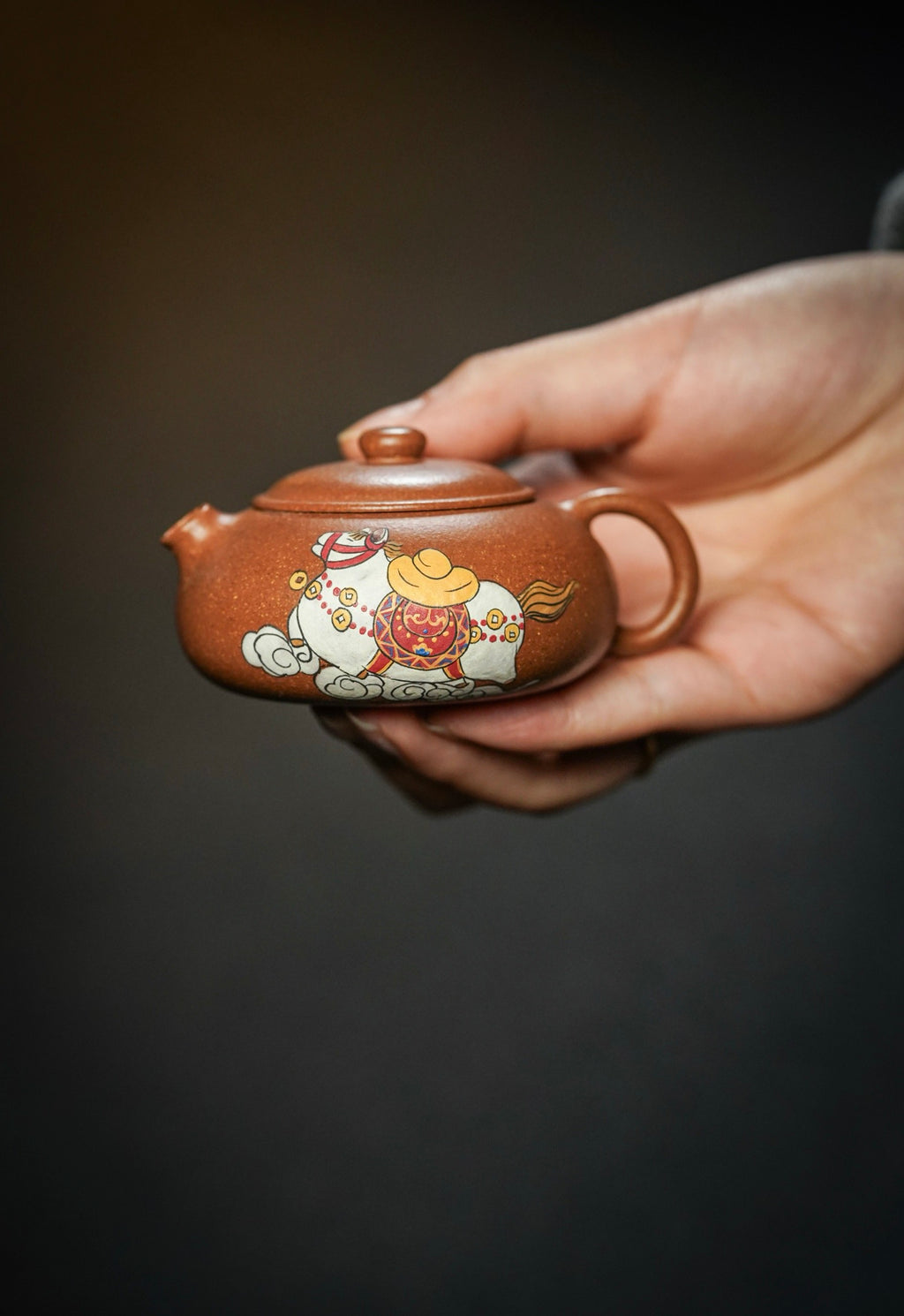 Xiao Xiao Xi Shi Ru  80cc - Yixing Zisha Purple Clay Teapot