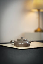 Jing Le   180cc - Yixing Zisha Purple Clay Teapot