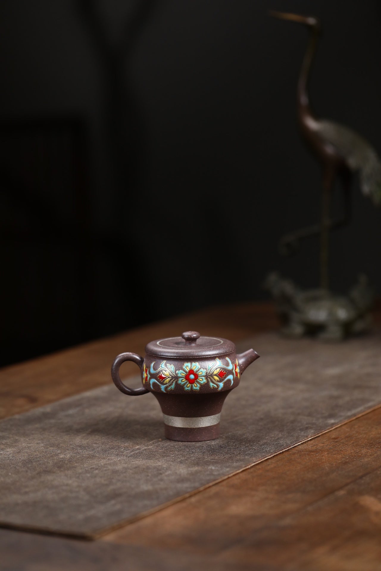 Yun Zhu   150cc - Yixing Zisha Purple Clay Teapot