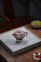 Yun Zhu   150cc - Yixing Zisha Purple Clay Teapot