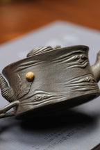 Ling Hu   120cc - Yixing Zisha Purple Clay Teapot