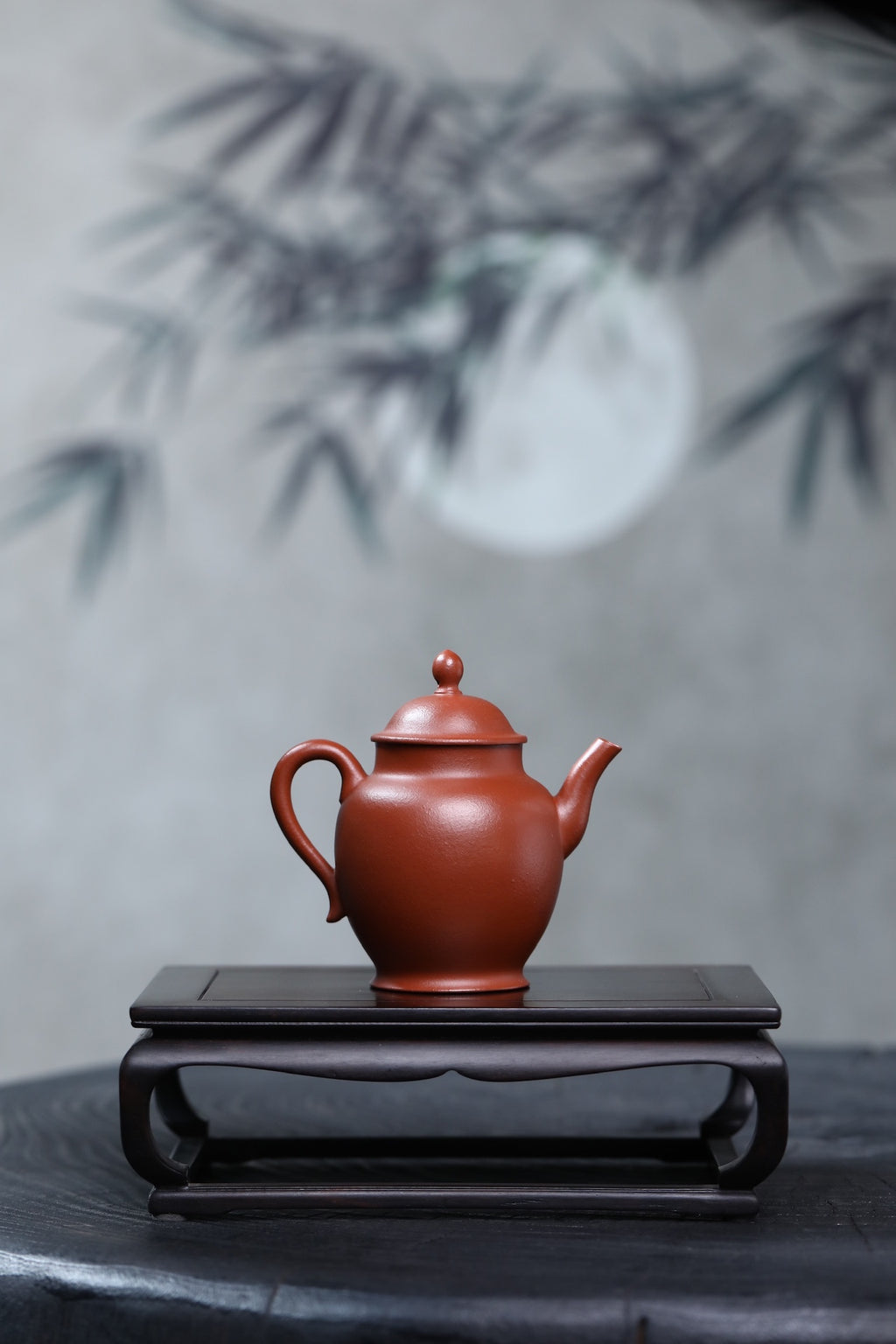 Wu Jin Gong Deng  100cc - Yixing Zisha Purple Clay Teapot