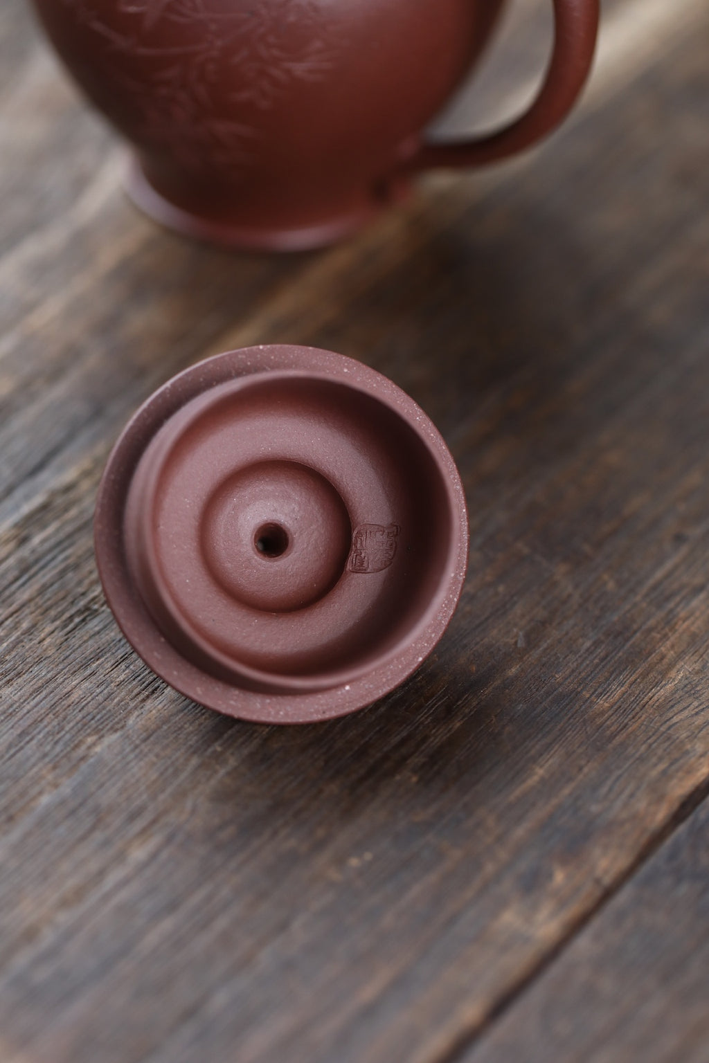 Ming Shi Gan Lan  160cc - Yixing Zisha Purple Clay Teapot