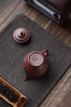 Ming Shi Gan Lan  160cc - Yixing Zisha Purple Clay Teapot