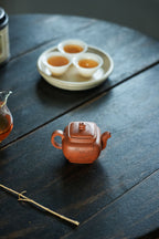 Yun Si Fang  100cc - Yixing Zisha Purple Clay Teapot
