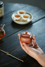 Yun Si Fang  100cc - Yixing Zisha Purple Clay Teapot