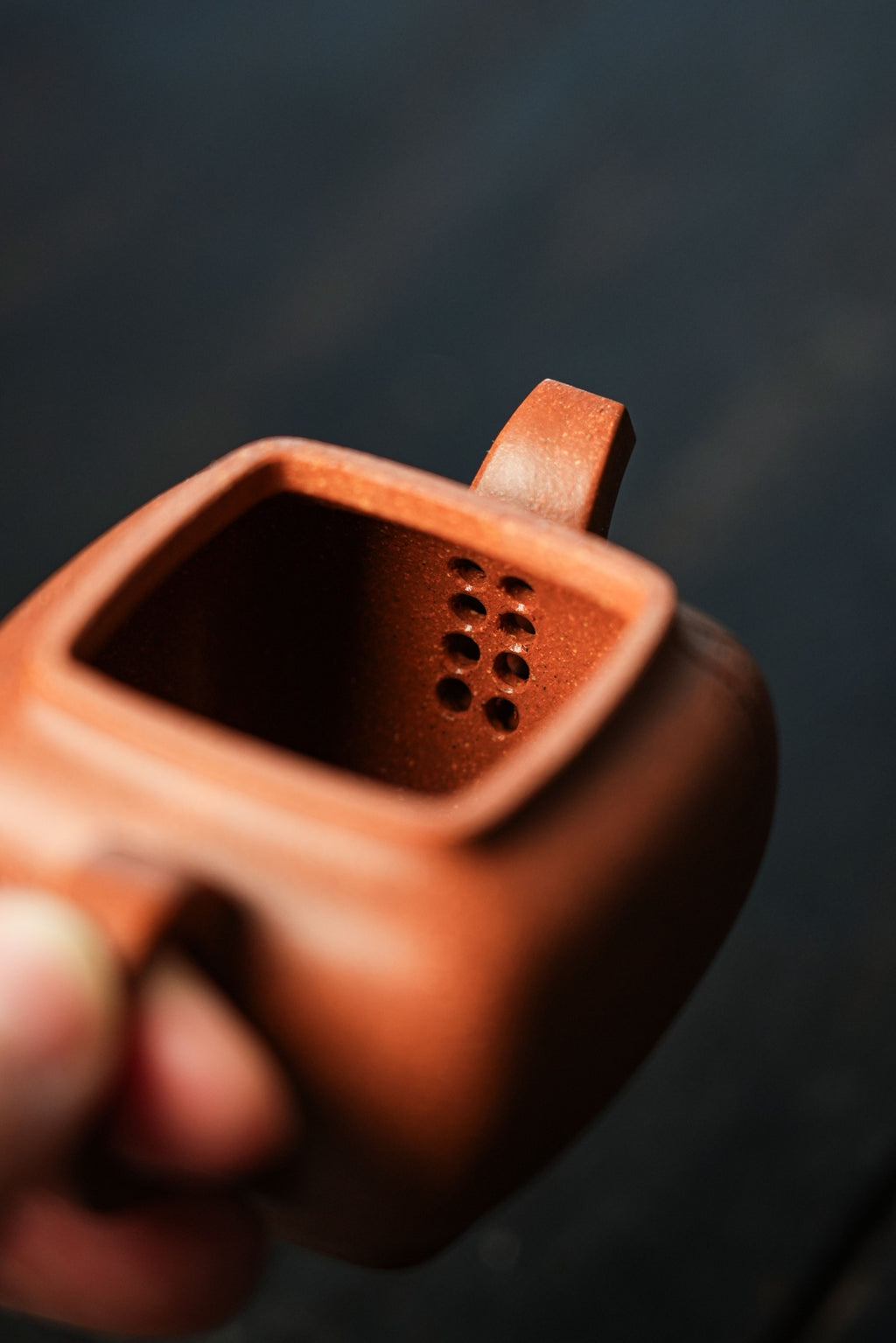 Yun Si Fang  100cc - Yixing Zisha Purple Clay Teapot