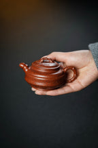 Shuang Xian Zhu Gu  130cc - Yixing Zisha Purple Clay Teapot