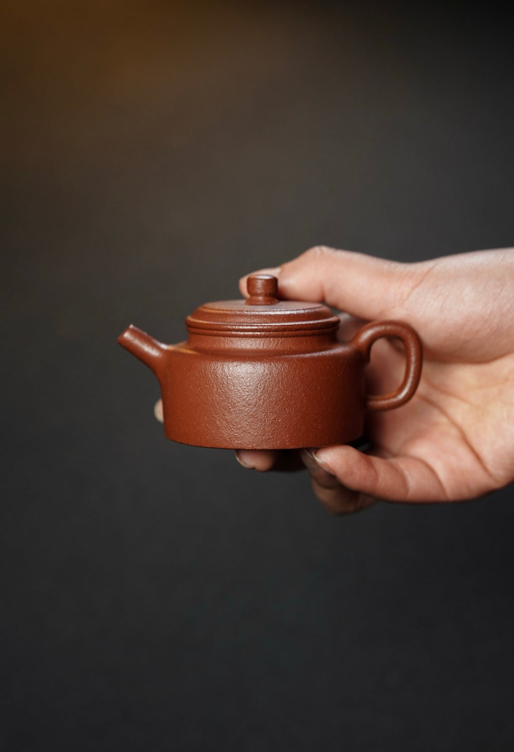 Ji Zhi 160cc - Yixing Zisha Purple Clay Teapot