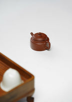 Ji Zhi 160cc - Yixing Zisha Purple Clay Teapot