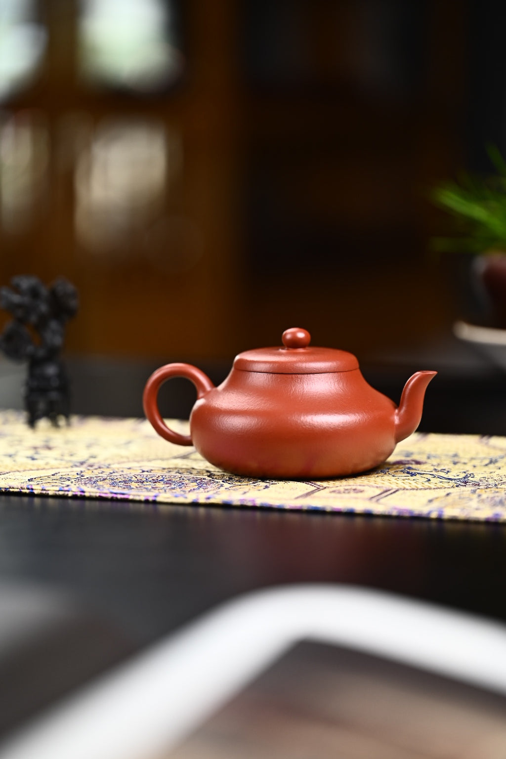 Jun De  200cc - Yixing Zisha Purple Clay Teapot