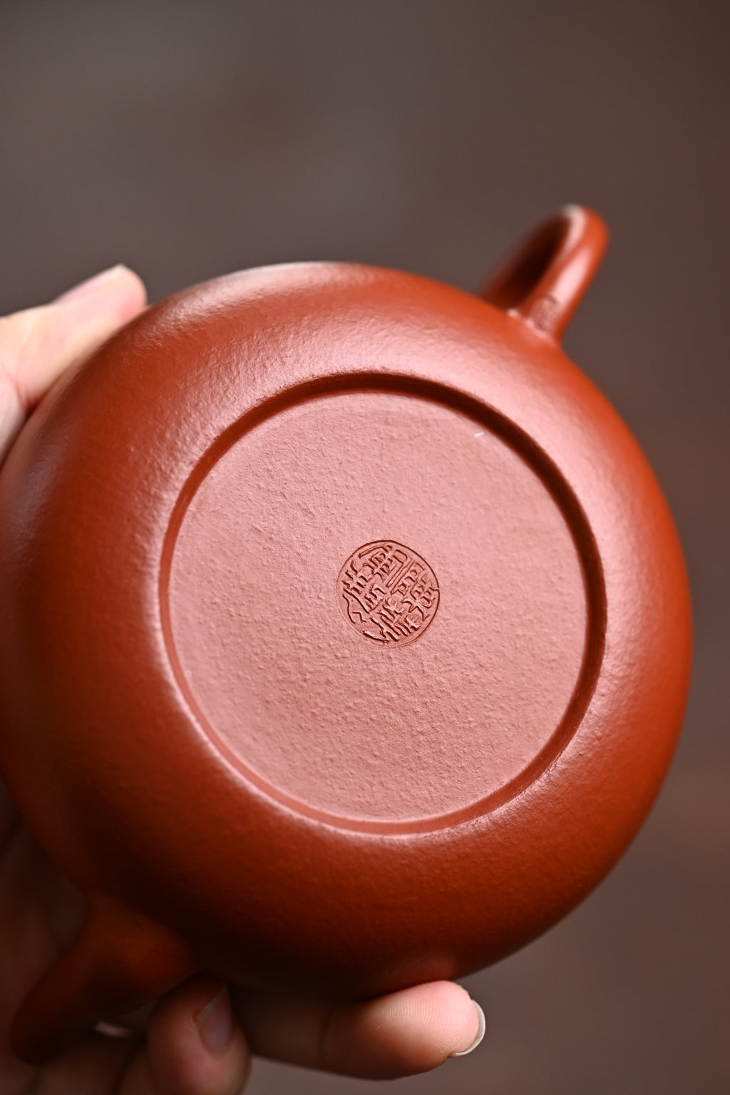 Jun De  200cc - Yixing Zisha Purple Clay Teapot