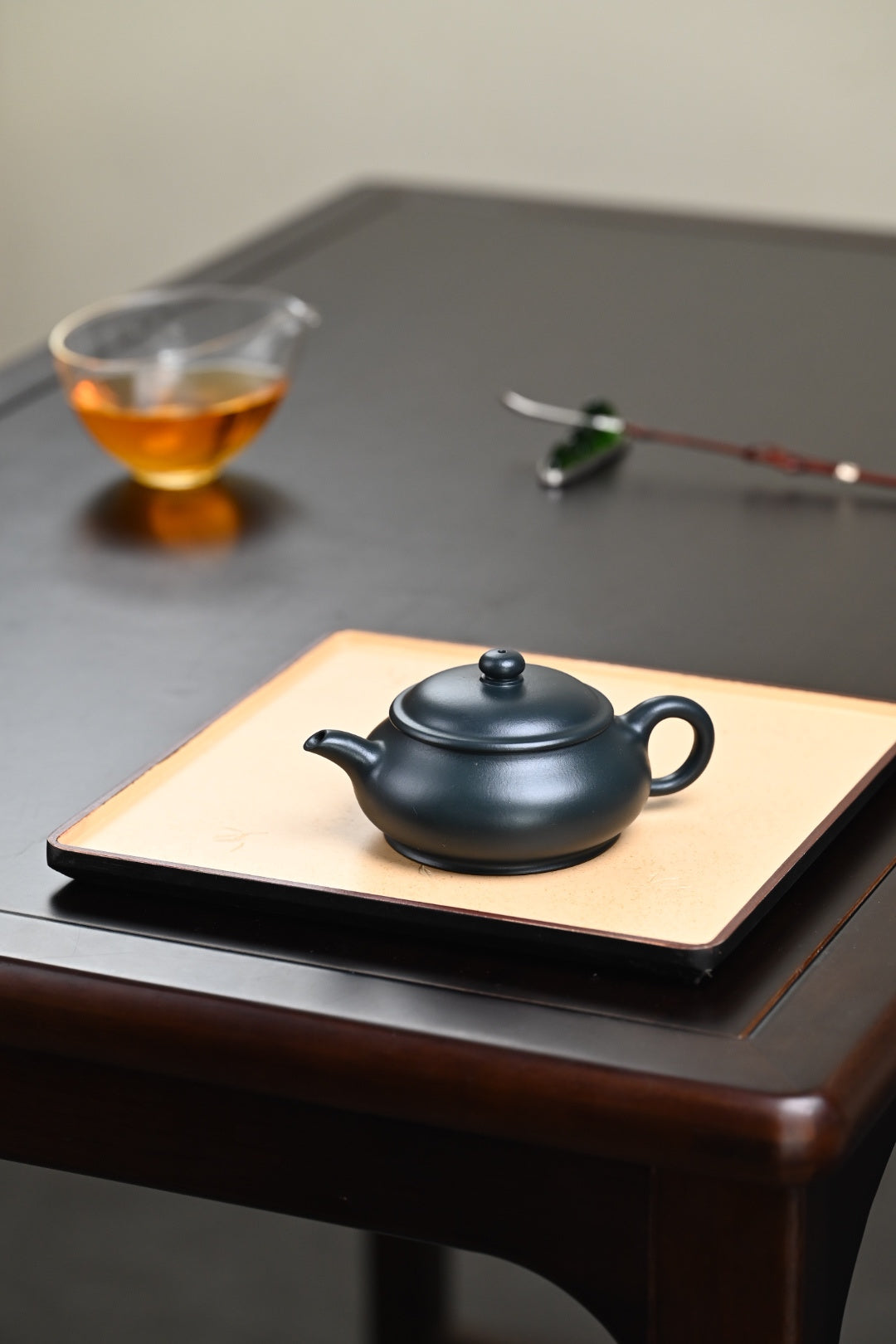 Ming Lu   180cc - Yixing Zisha Purple Clay Teapot