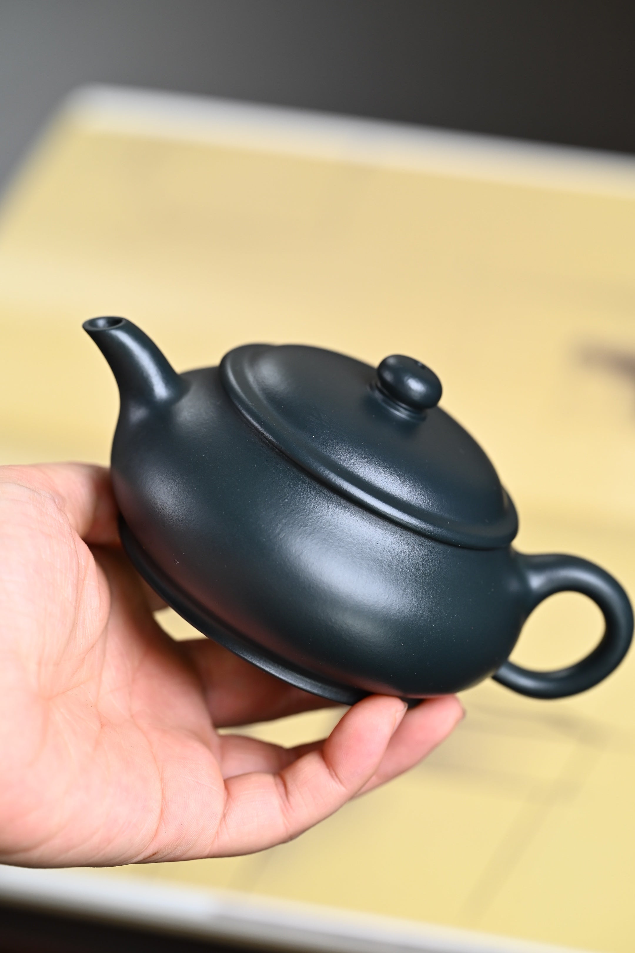Ming Lu   180cc - Yixing Zisha Purple Clay Teapot
