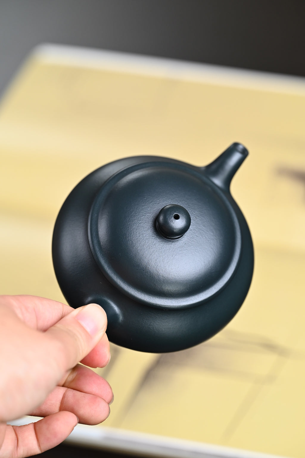 Ming Lu   180cc - Yixing Zisha Purple Clay Teapot