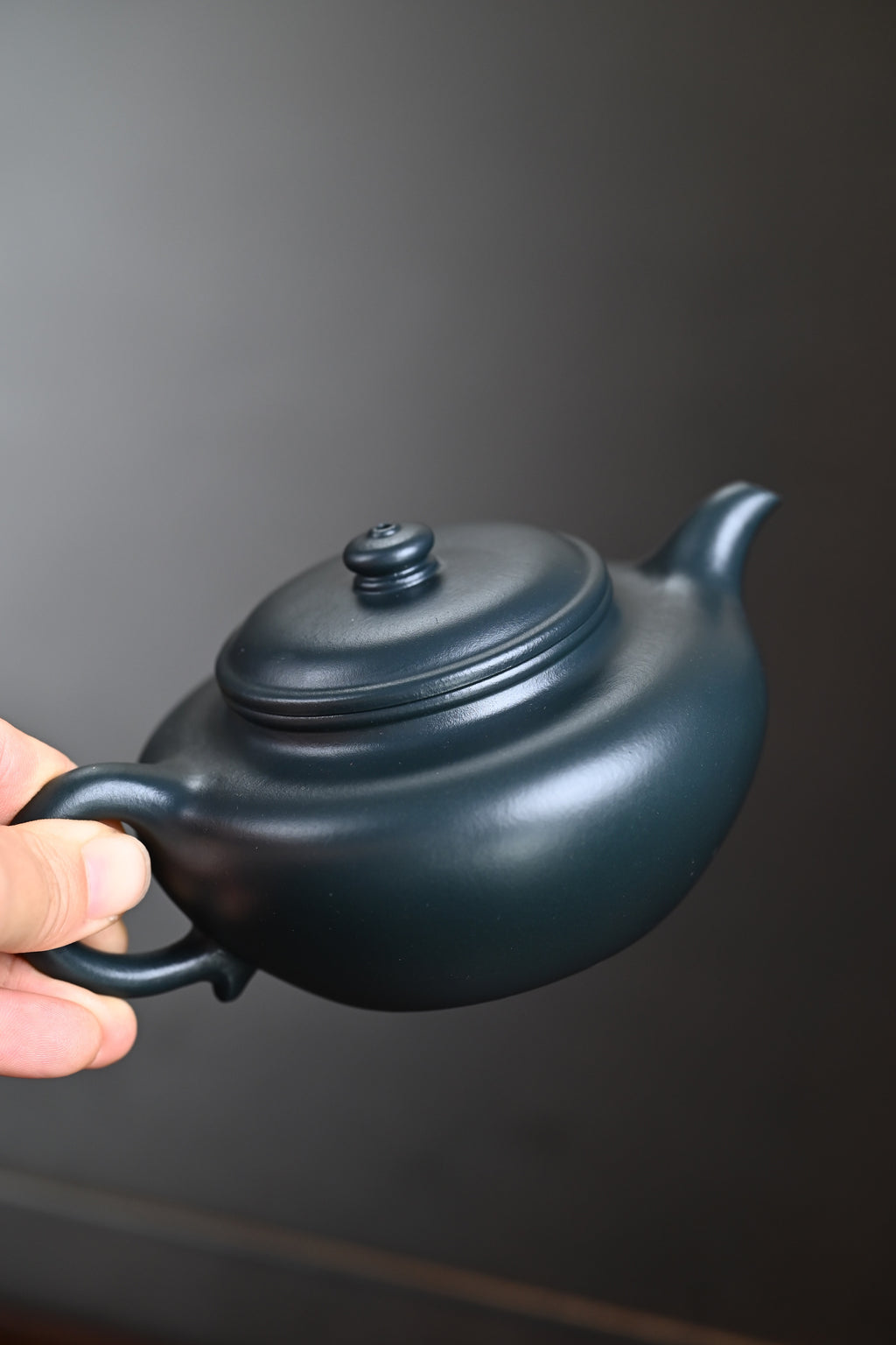 Fang Gu  250cc - Yixing Zisha Purple Clay Teapot