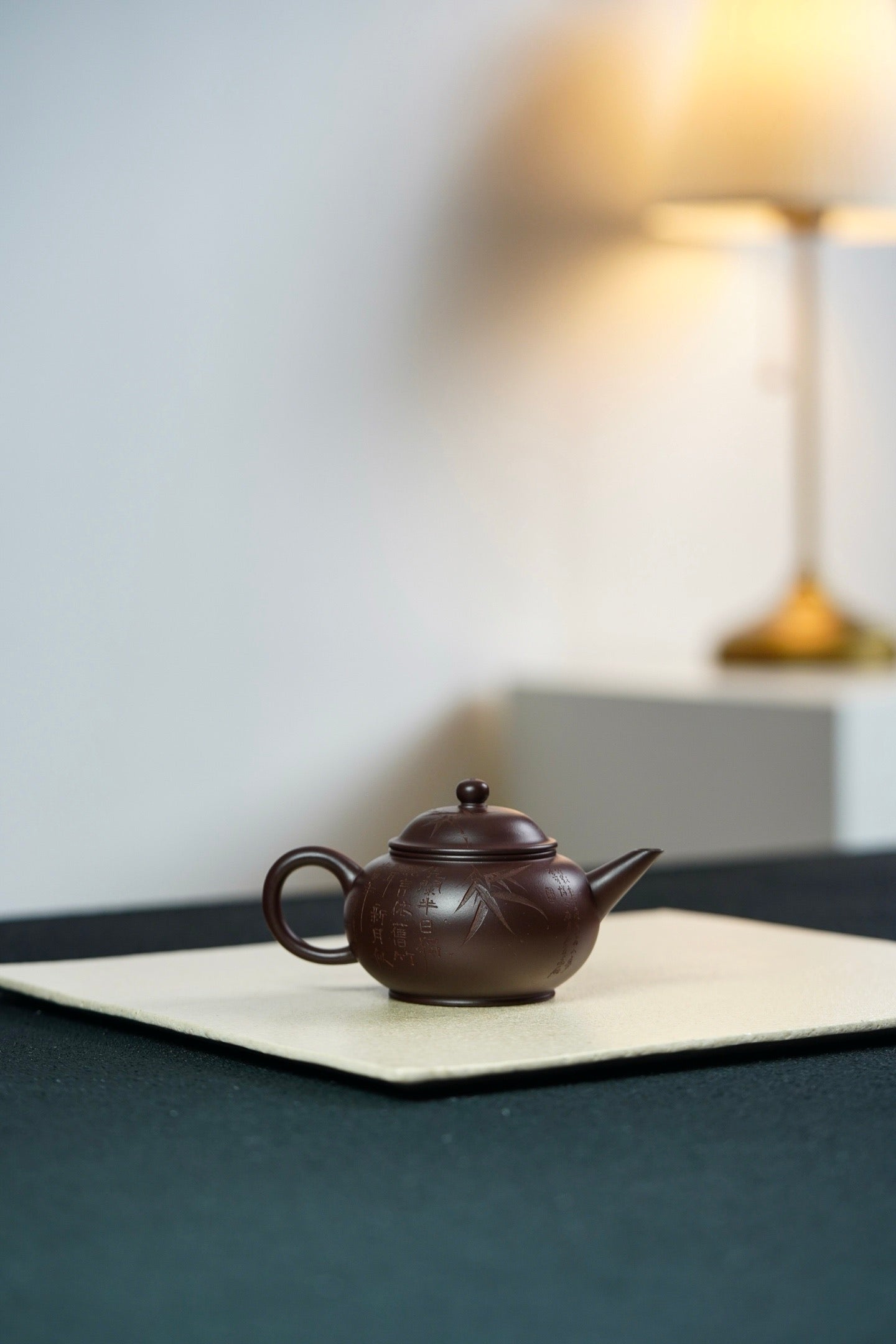 Xiao Shui Ping  150cc - Yixing Zisha Purple Clay Teapot