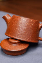 Han Wa   100cc - Yixing Zisha Purple Clay Teapot