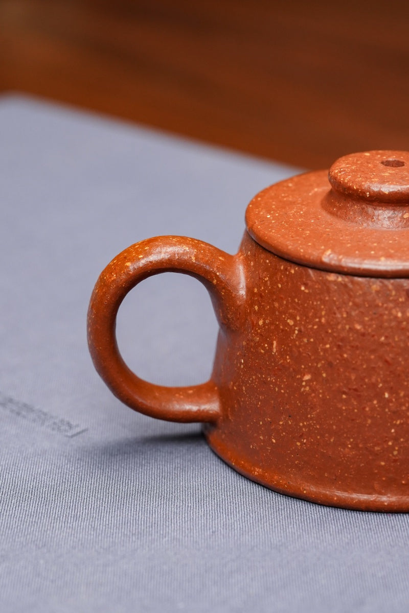 Han Wa   100cc - Yixing Zisha Purple Clay Teapot