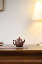 Gong Deng  150cc - Yixing Zisha Purple Clay Teapot