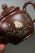 Gong Deng  150cc - Yixing Zisha Purple Clay Teapot