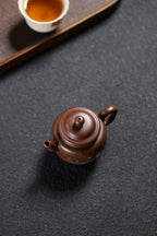 Gong Deng  150cc - Yixing Zisha Purple Clay Teapot