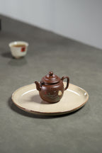 Gong Deng  150cc - Yixing Zisha Purple Clay Teapot