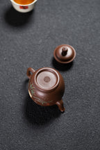 Gong Deng  150cc - Yixing Zisha Purple Clay Teapot
