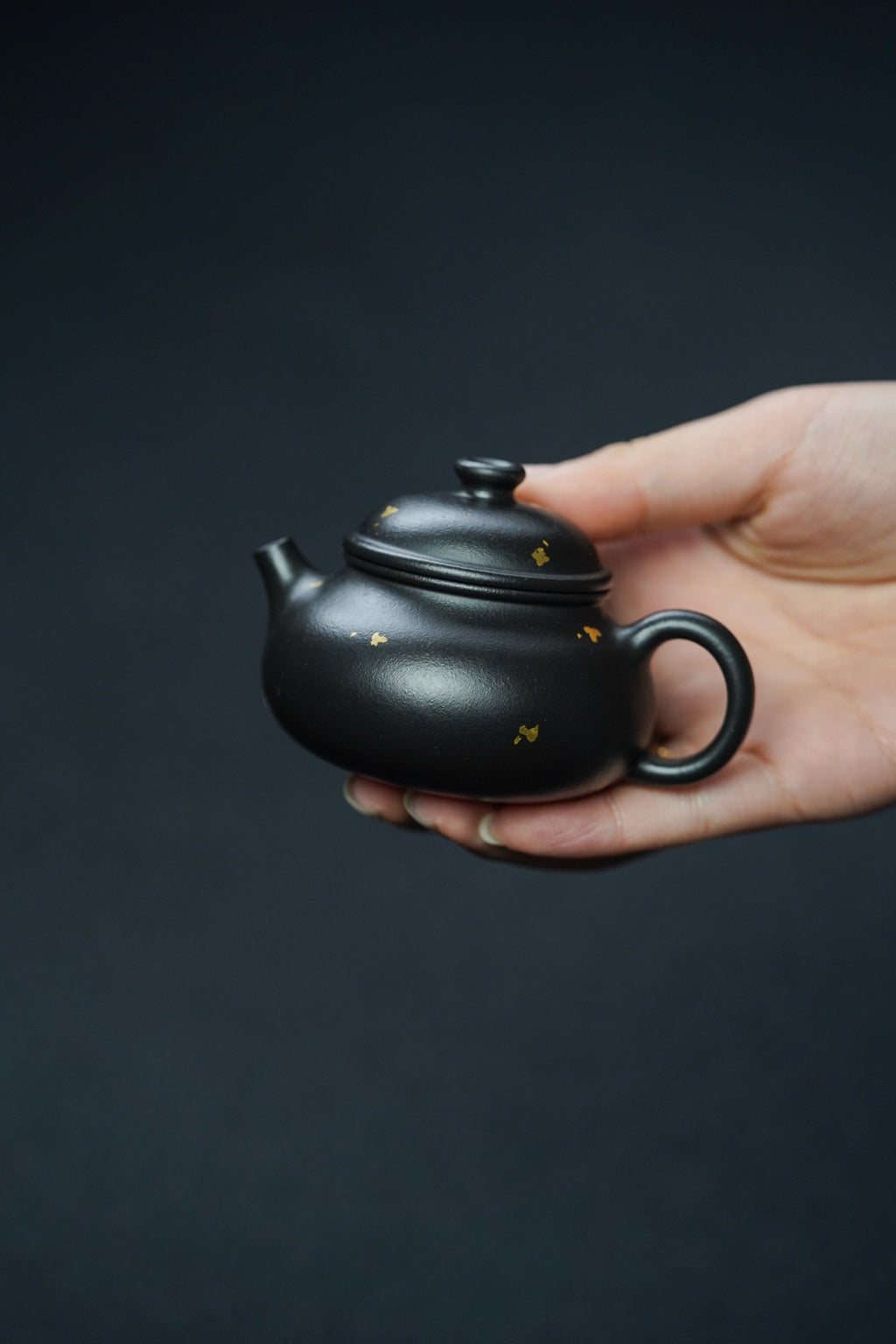 Fu Lu Rong Tian   100cc - Yixing Zisha Purple Clay Teapot