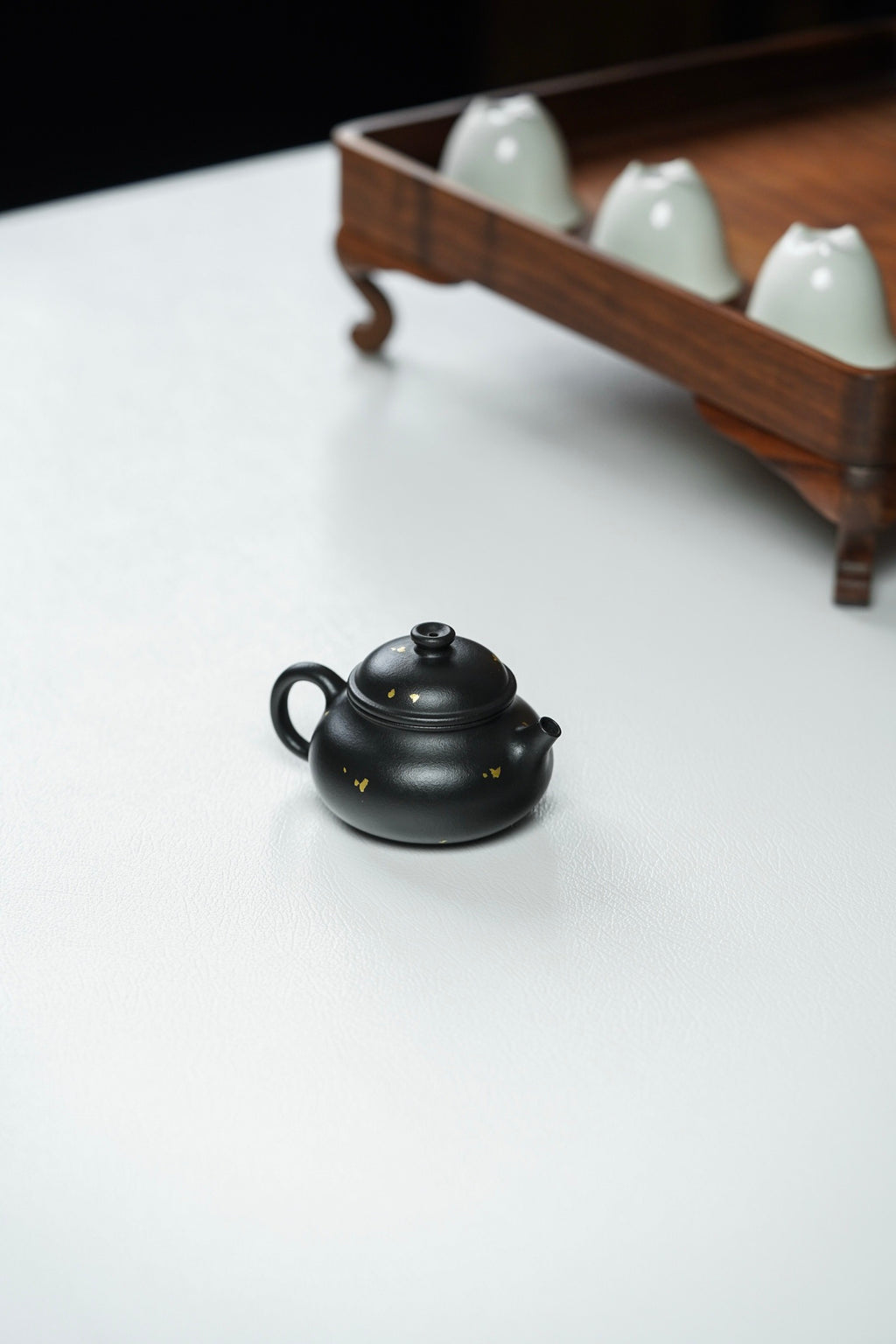 Fu Lu Rong Tian   100cc - Yixing Zisha Purple Clay Teapot