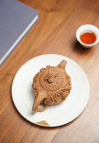 Zhao Cai Jin Bao     220cc - Yixing Zisha Purple Clay Teapot