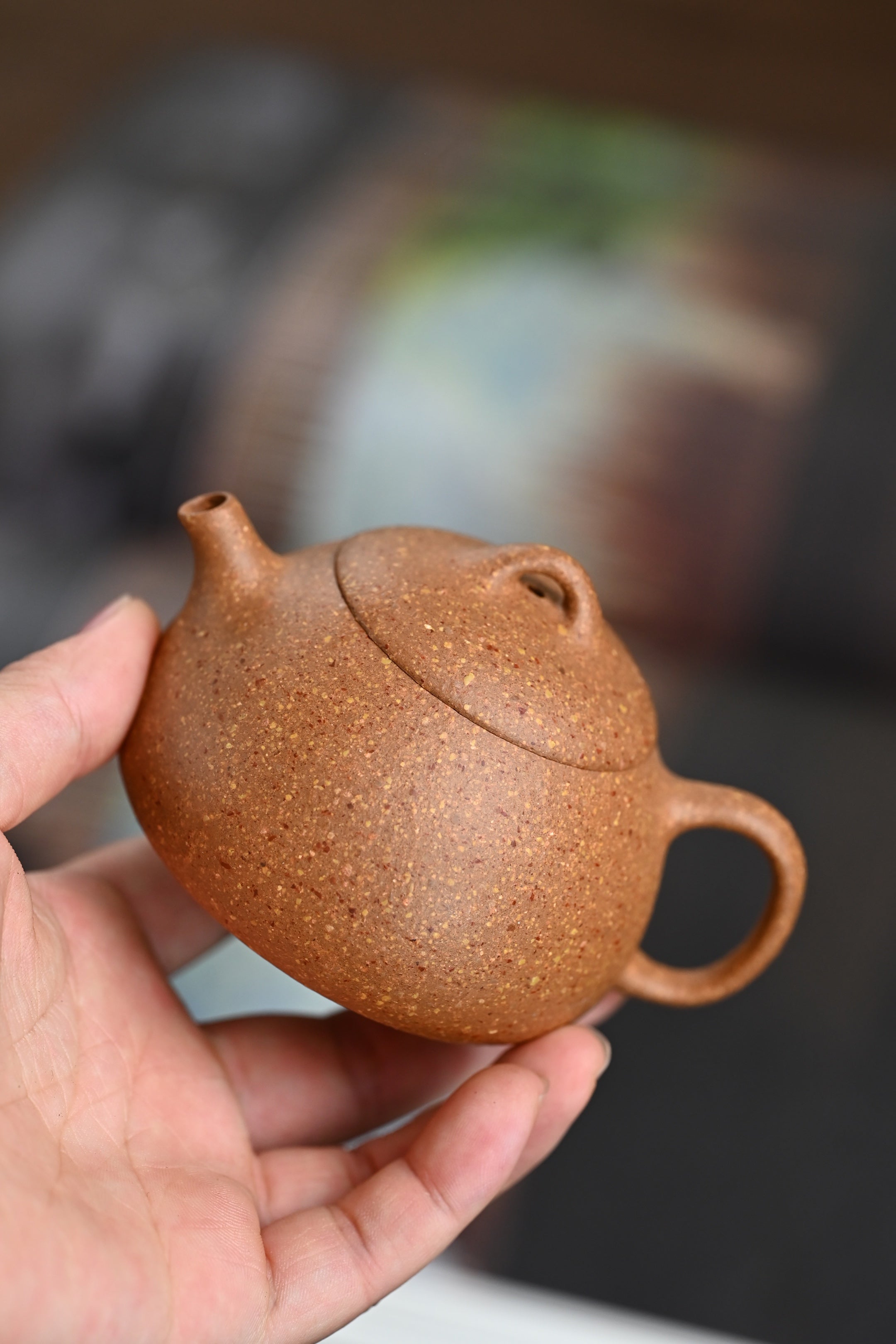 Ru Piao   130cc   - Yixing Zisha Purple Clay Teapot