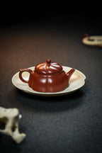 Zhan Yan   140cc  - Yixing Zisha Purple Clay Teapot