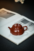 Zhan Yan   140cc  - Yixing Zisha Purple Clay Teapot