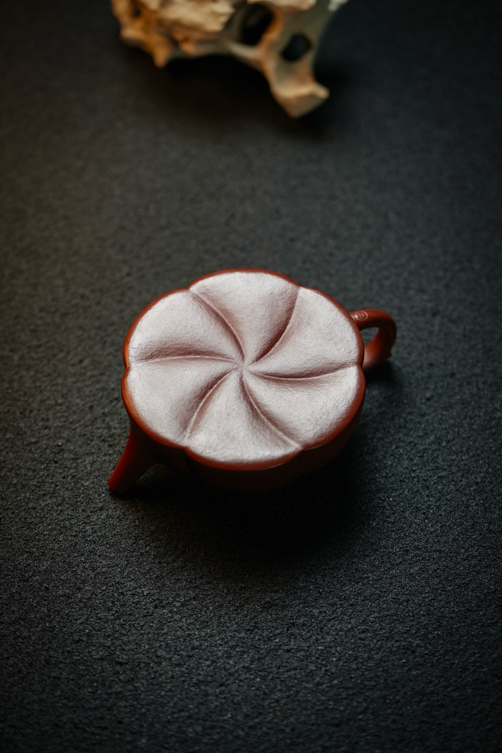 Zhan Yan   140cc  - Yixing Zisha Purple Clay Teapot