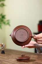 Xu Bian  200cc  - Yixing Zisha Purple Clay Teapot
