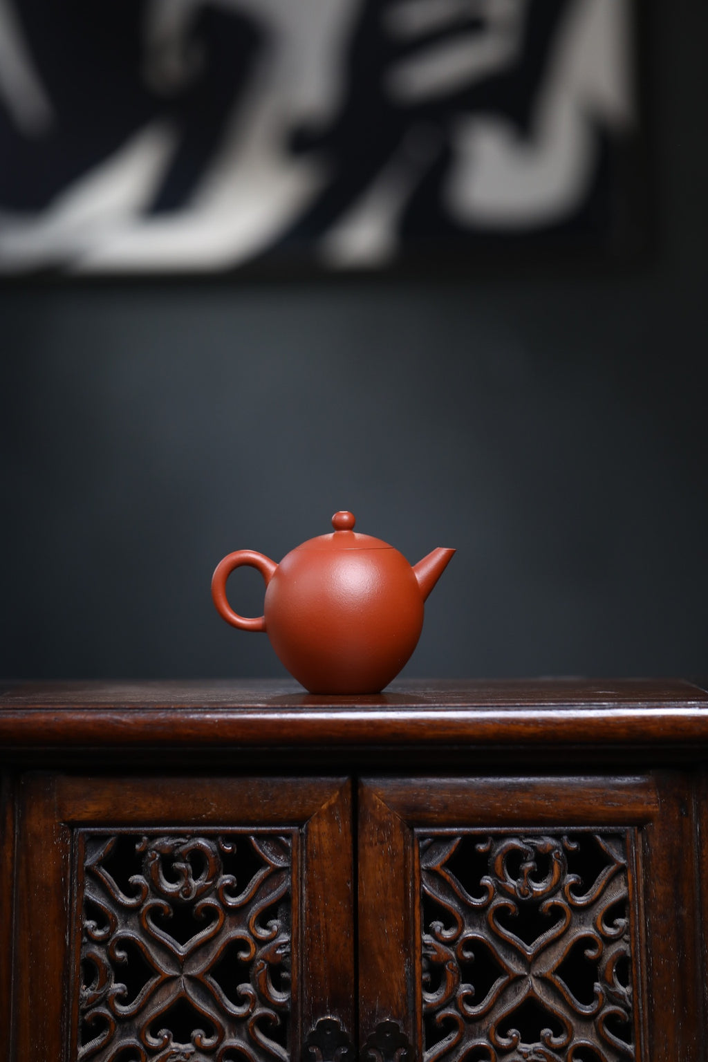 Wang Yue    150cc  - Yixing Zisha Purple Clay Teapot