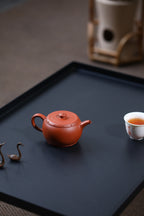 Tai Ji Gu  140cc - Yixing Zisha Purple Clay Teapot