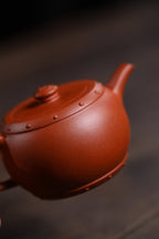 Tai Ji Gu  140cc - Yixing Zisha Purple Clay Teapot